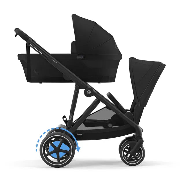 CYBEX eGazelle S Set Geschwister moon black black
