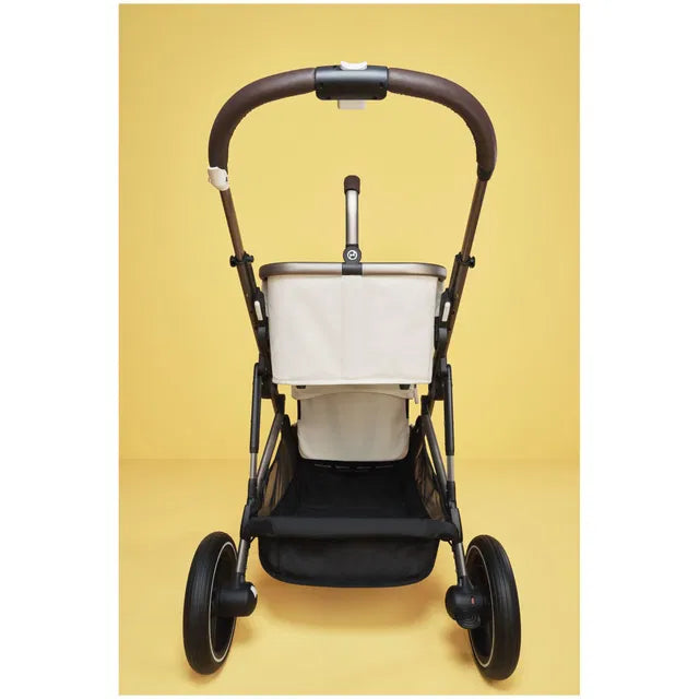 CYBEX Gazelle S Geschwisterkinderwagen moon black black