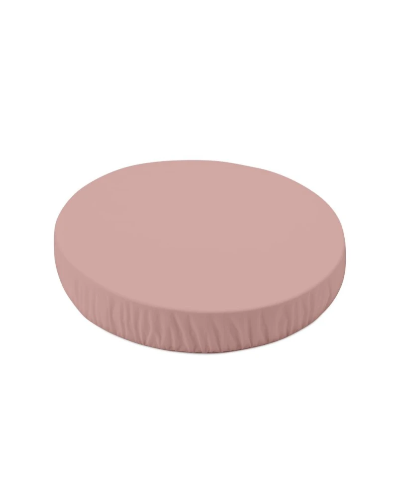 Spannbettlaken aus Baumwolle 73x73 cm – Oval Rosa