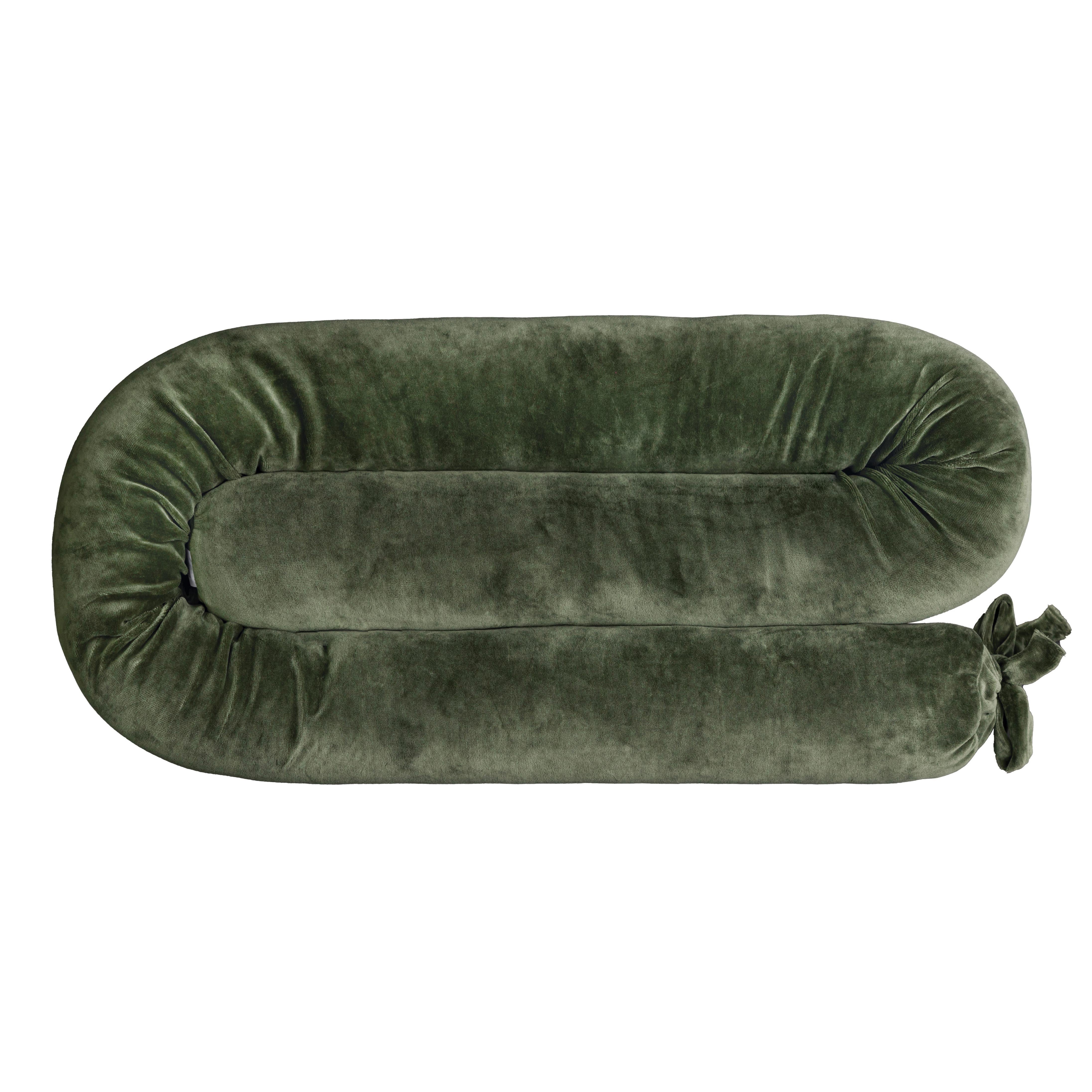 Nestchenrolle Samt moss