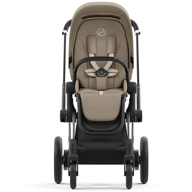 CYBEX ePriam 2.0 Chrome Black Kombikinderwagen cozy beige beige