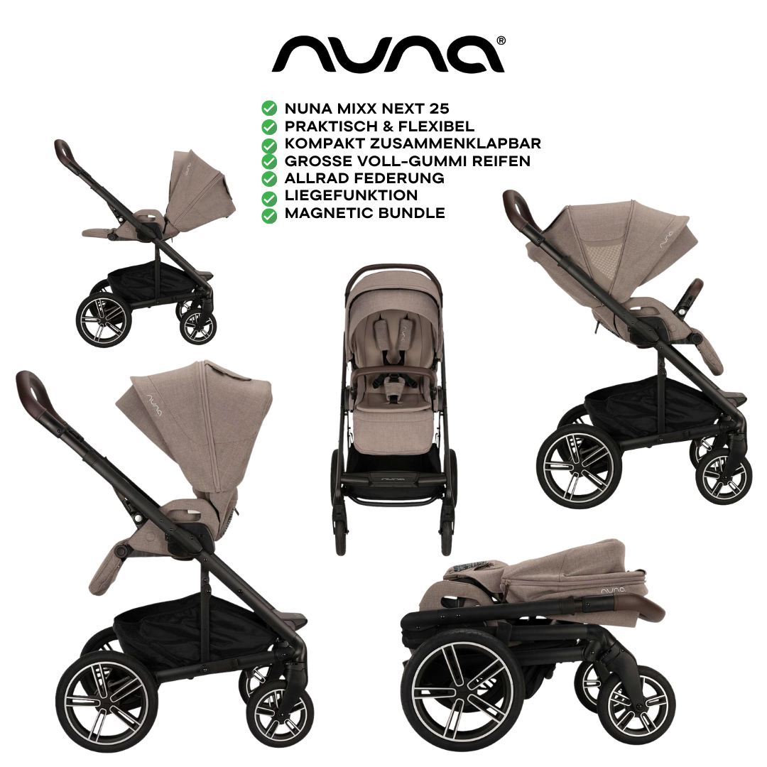 Nuna Mixx Next Bundle Set 4in1 inkl Cari Next & Arra Flex Cedar