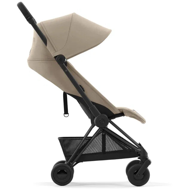 CYBEX Coya Matt Black cozy beige beige
