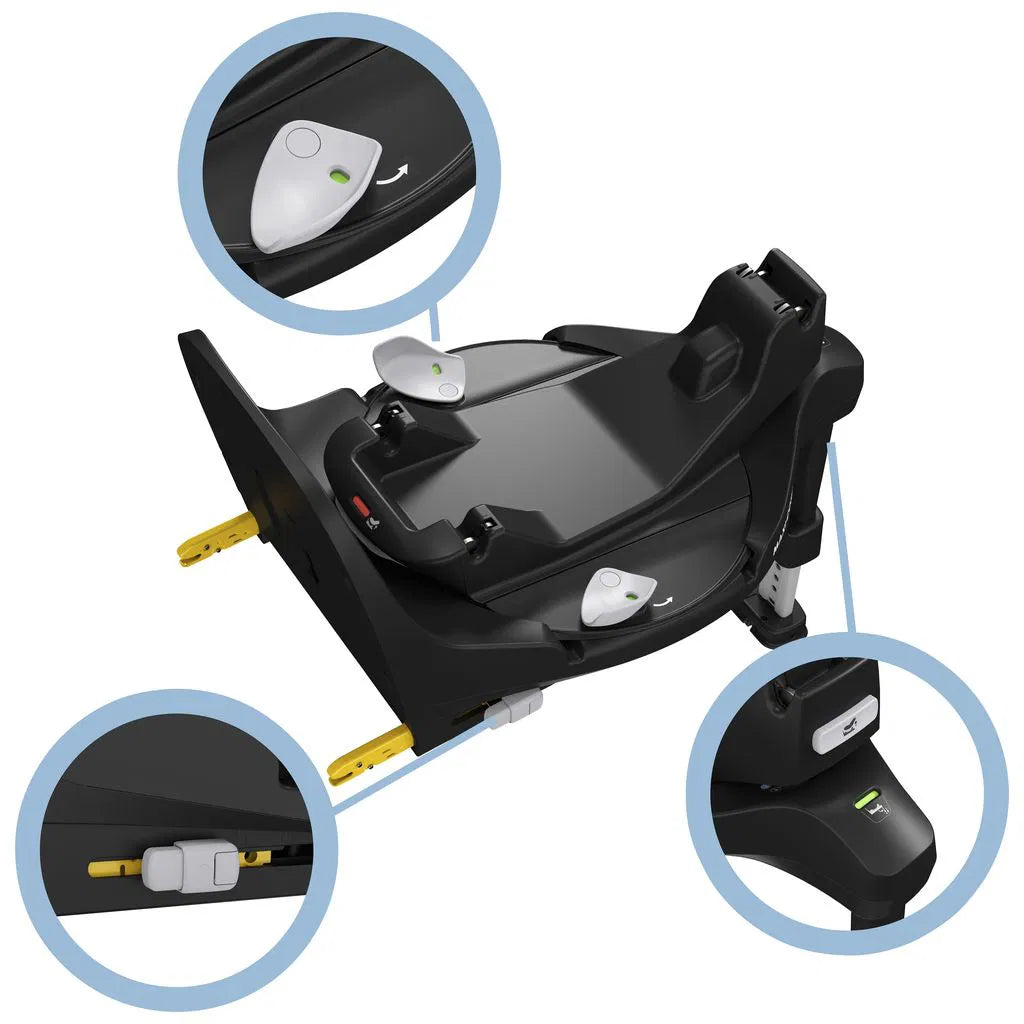 Maxi Cosi Oxford Plus Bundle Set 4in1 inkl. Pebble 360 Pro² twillic black