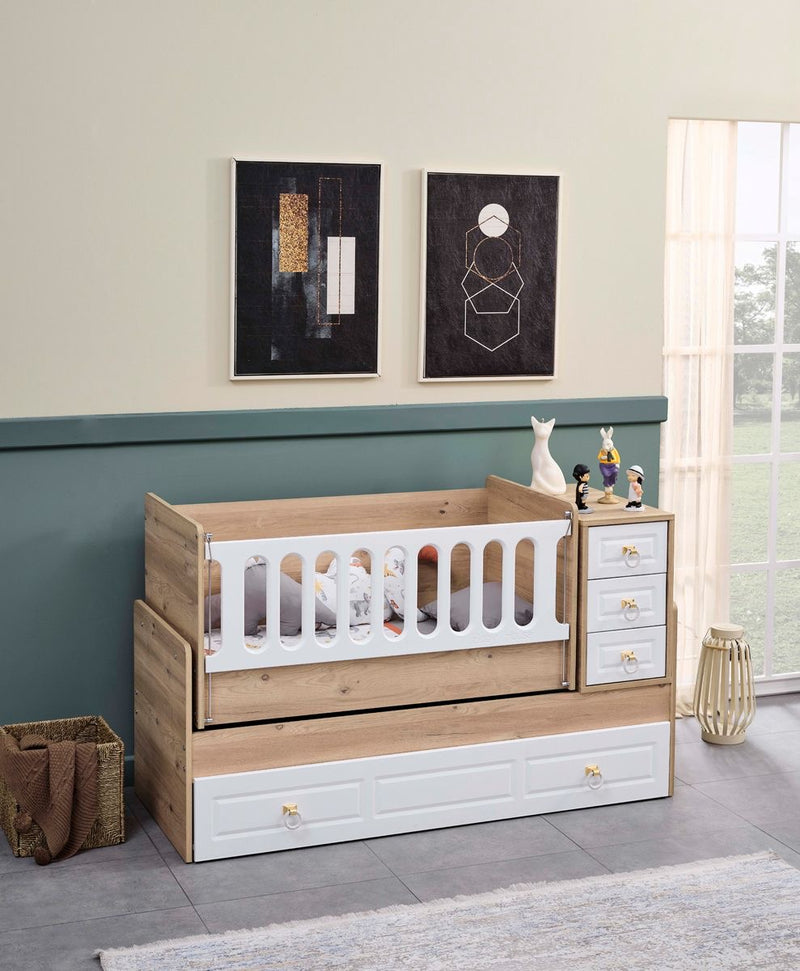 X-MAS DEAL: Graco DLX 4in1 + Babybett Natura Multifunktional