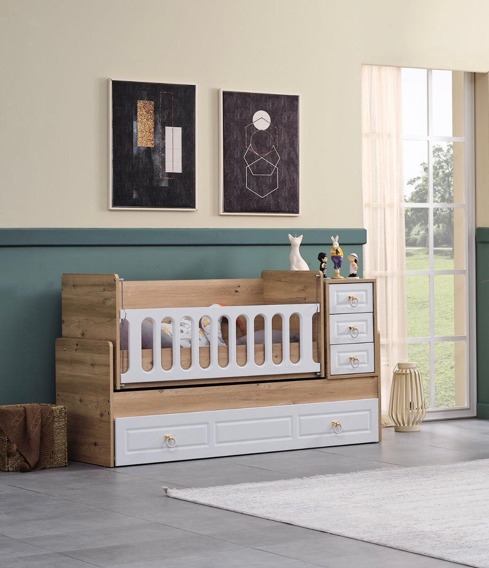 X-MAS DEAL: Graco DLX 4in1 + Babybett Natura Multifunktional