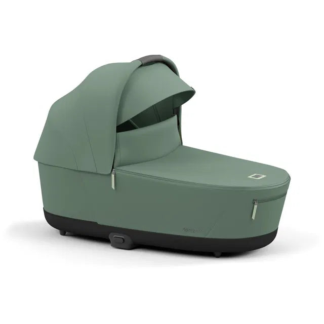 Cybex Chrome ePriam Travel Bundle-Set 4in1 inkl Cloud T Plus Chrome / Leaf Green
