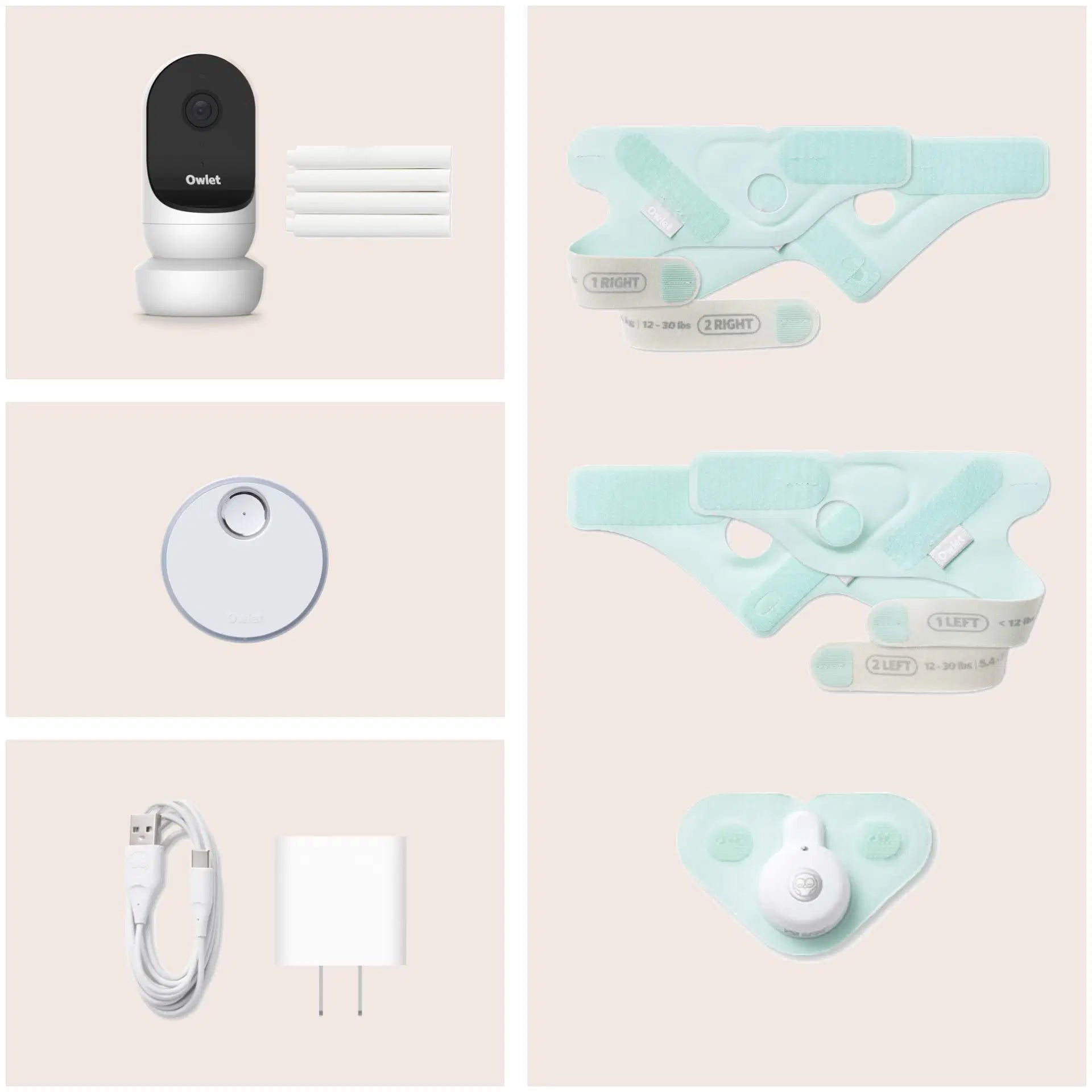 Owlet Dream Sock und Cam 2 Bundle mint