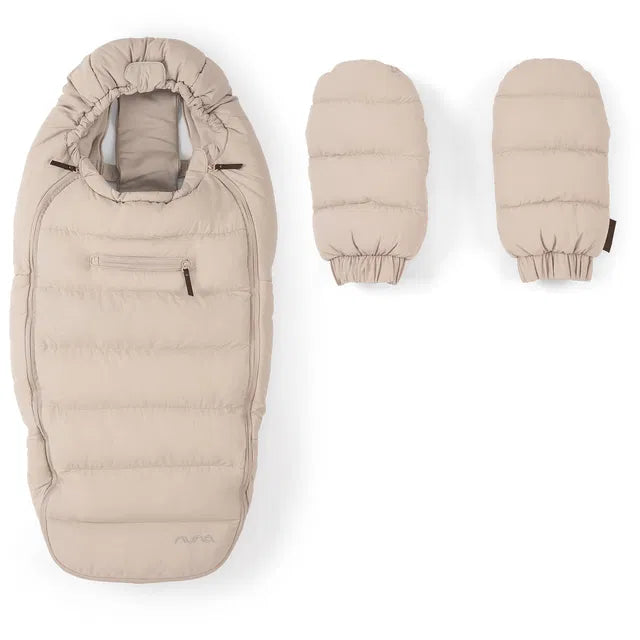 nuna Winter Stroller Set Merino Wool cedar