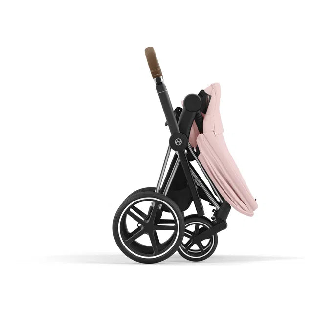 Cybex Priam Travel Bundle-Set 4in1 inkl Cloud T Plus Peach Pink / Brown /Chrome