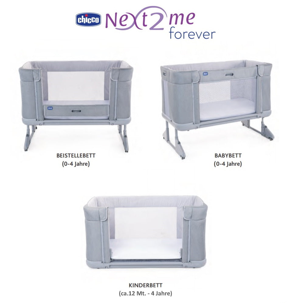 Next to me chicco grey best sale