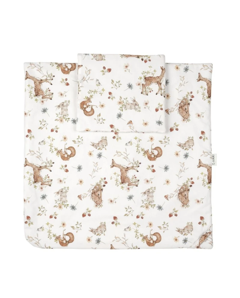 Babyhörnchen 2in1 Decke und Kissen – Polnischer Wald
