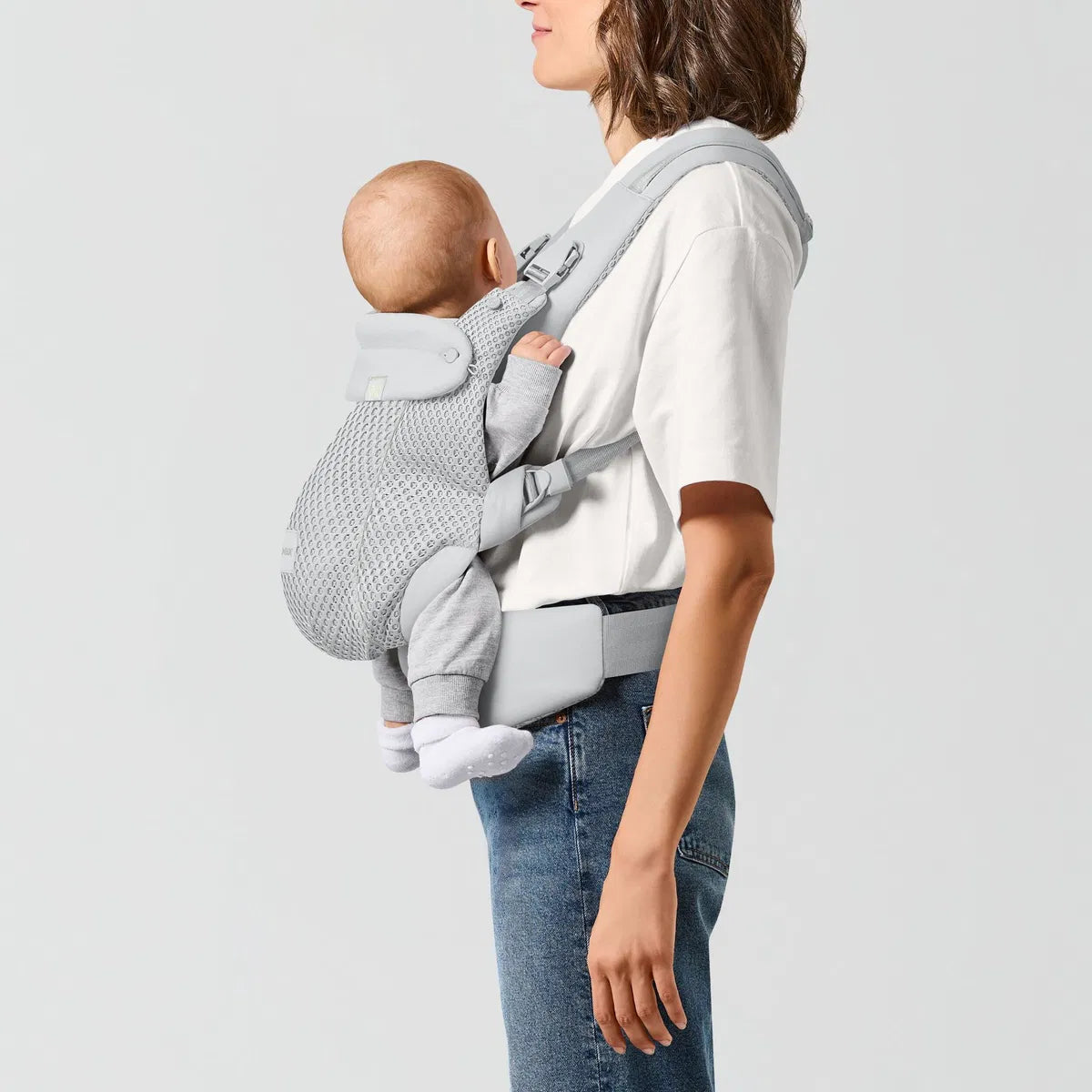 CYBEX Balios Lux 5in1 Bundle inkl. Amya Babytrage stone grey