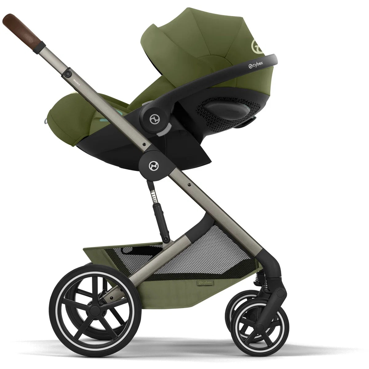 Cybex Balios S Lux Bundle-Set 4in1 moss green