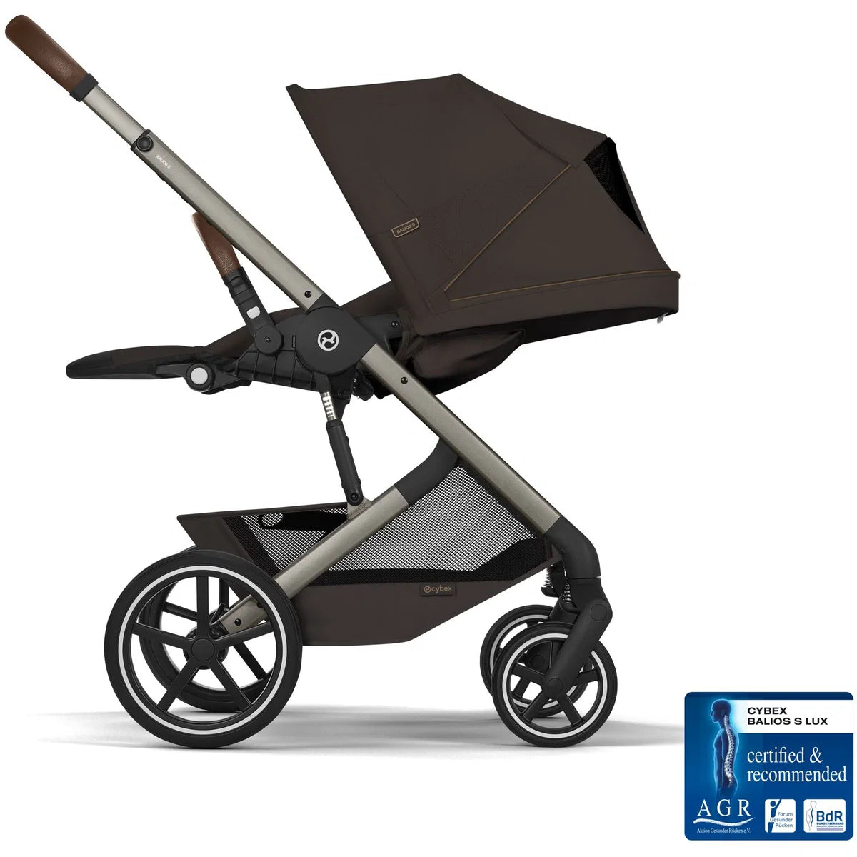 Cybex Balios S Lux Bundle-Set 4in1 chocolate brown