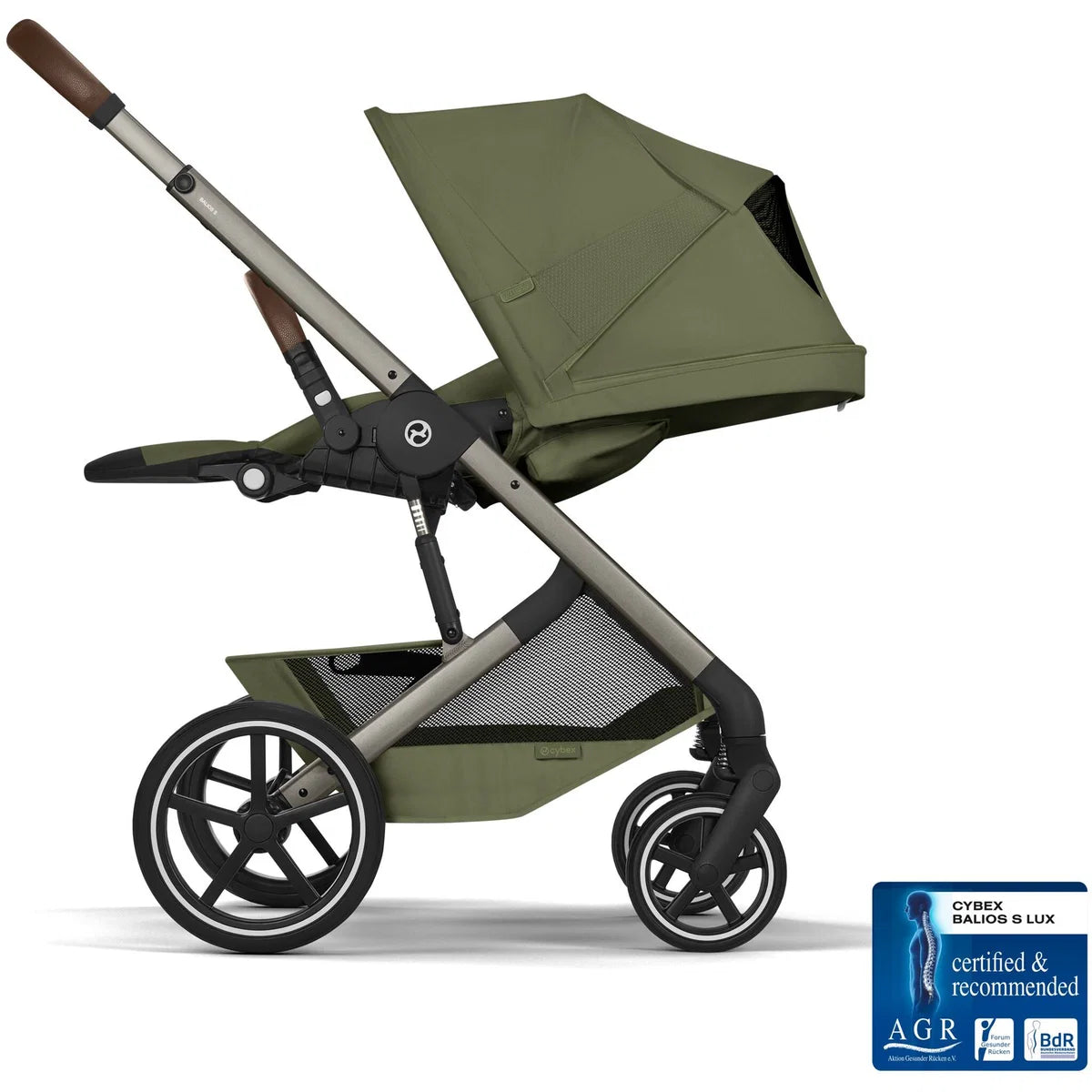Cybex Balios S Lux Bundle-Set 4in1 moss green