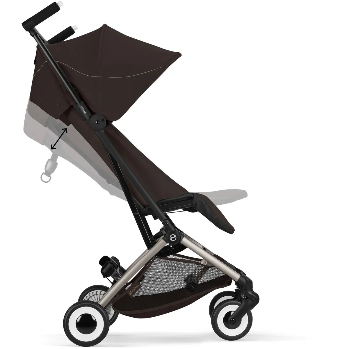 Cybex Libelle Handgepäck Buggy chocolate brown