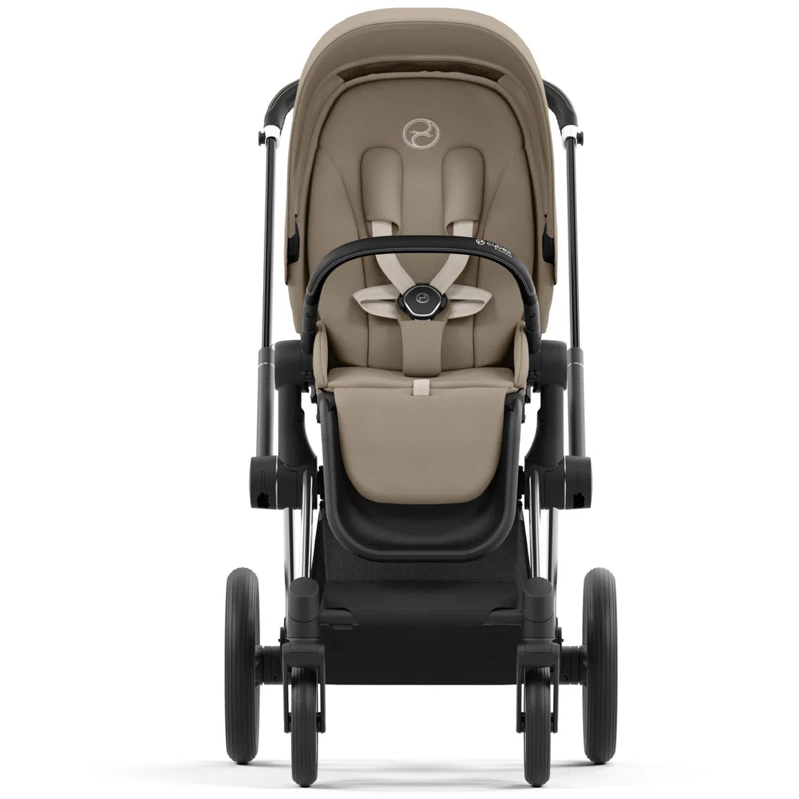 Cybex Priam Chrome Beige Travel Bundle-Set 4in1 inkl Cloud T Plus