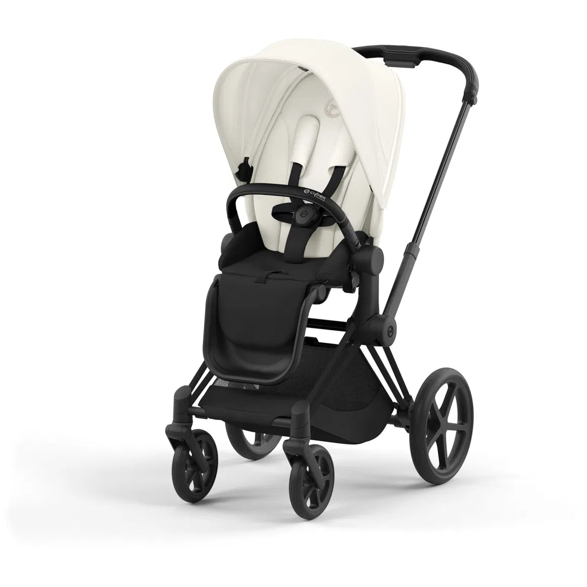 Cybex Priam Matt Off White Travel Bundle-Set 4in1 inkl Cloud T Plus