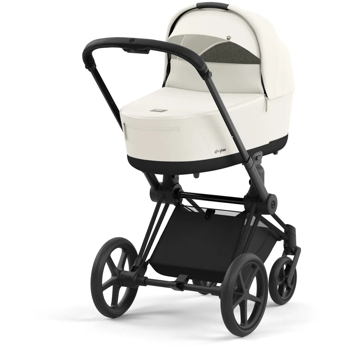Cybex Priam Chrome Off White Travel Bundle-Set 4in1 inkl Cloud T Plus