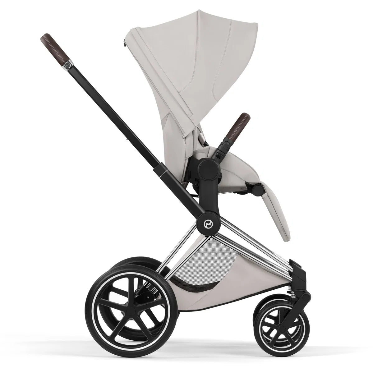 CYBEX Priam Style Chrome Bundle - Set 4in1 inkl. Cloud T & Base T City Grey