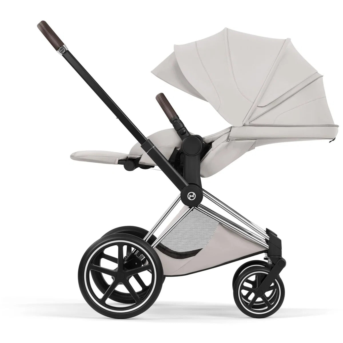 CYBEX Priam Style Chrome Bundle - Set 4in1 inkl. Cloud T & Base T City Grey