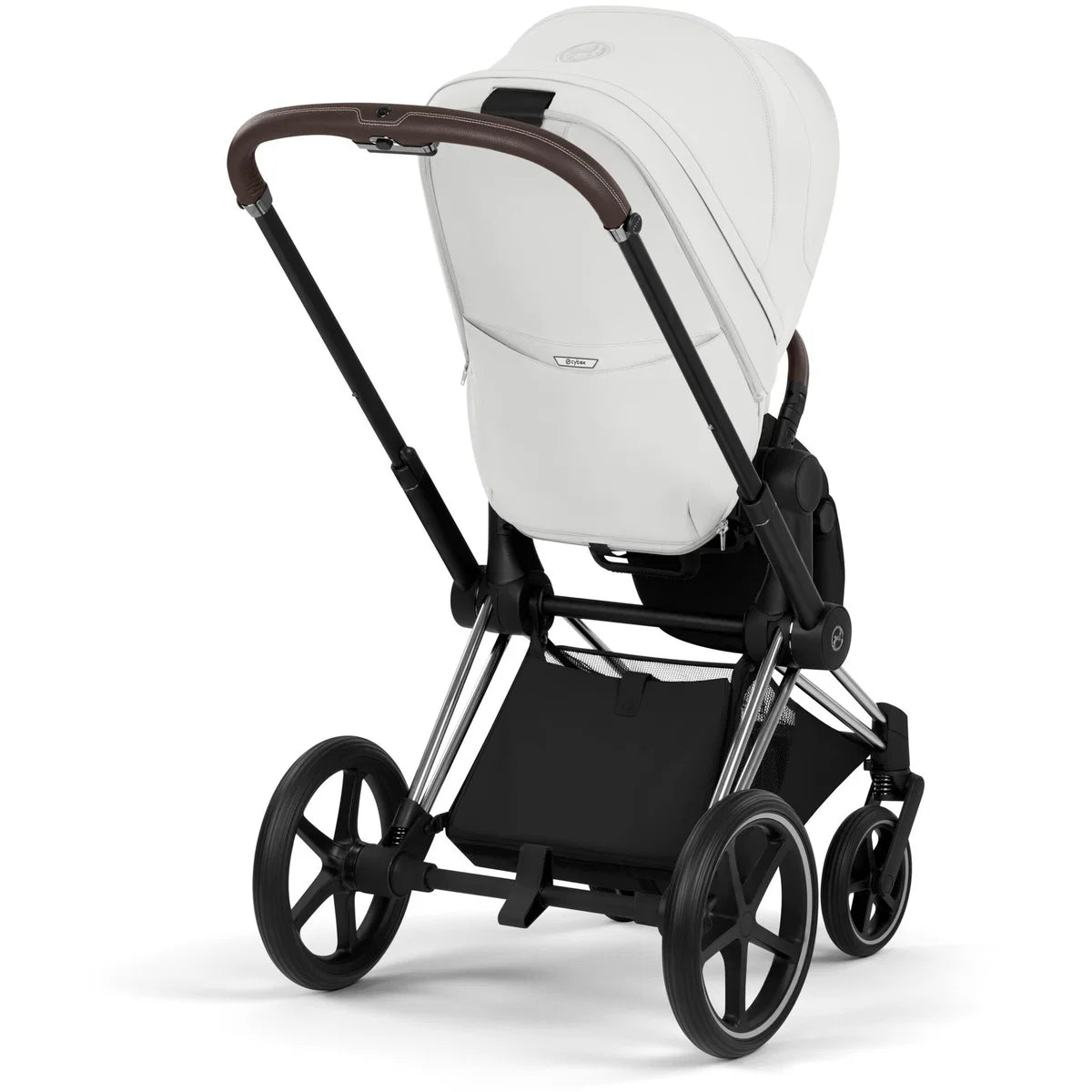 CYBEX Priam Style Chrome Bundle - Set 4in1 inkl. Cloud T & Base T Off White
