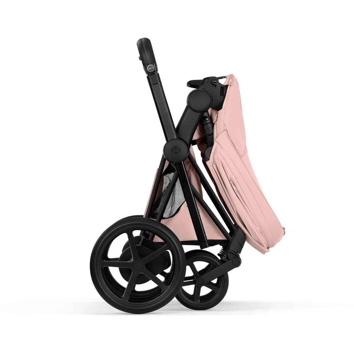 CYBEX E-Priam Style Matt Bundle - Set 4in1 inkl. Cloud T & Base T Peach Pink