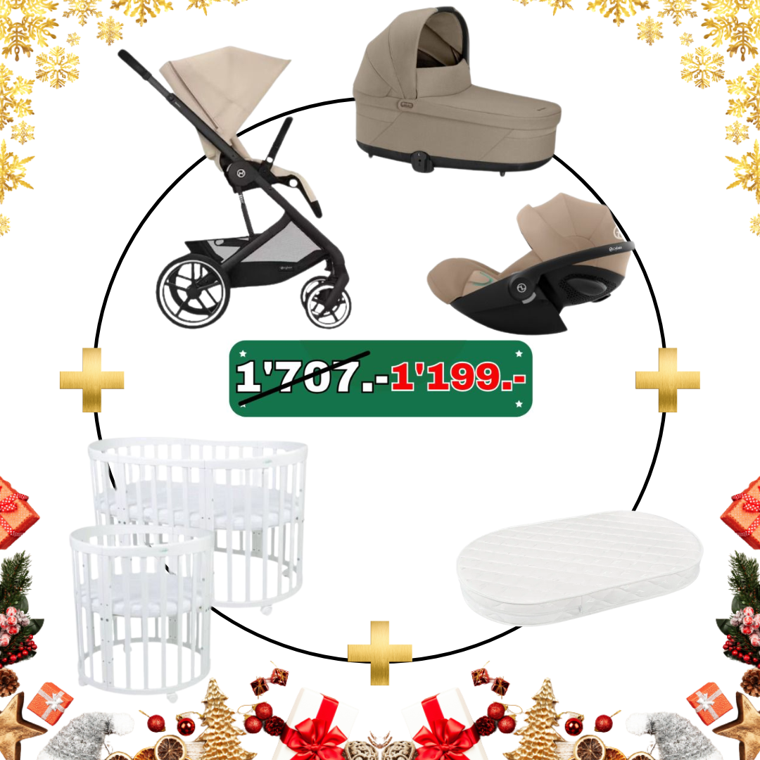 X-MAS DEAL: Cybex Balios S 3in1 + Oval 7in1 Weiss