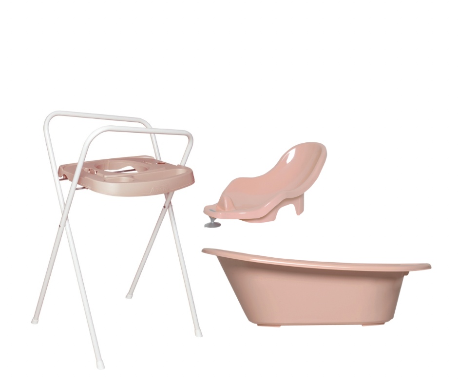 Badewanne Set 3in1 Taupe