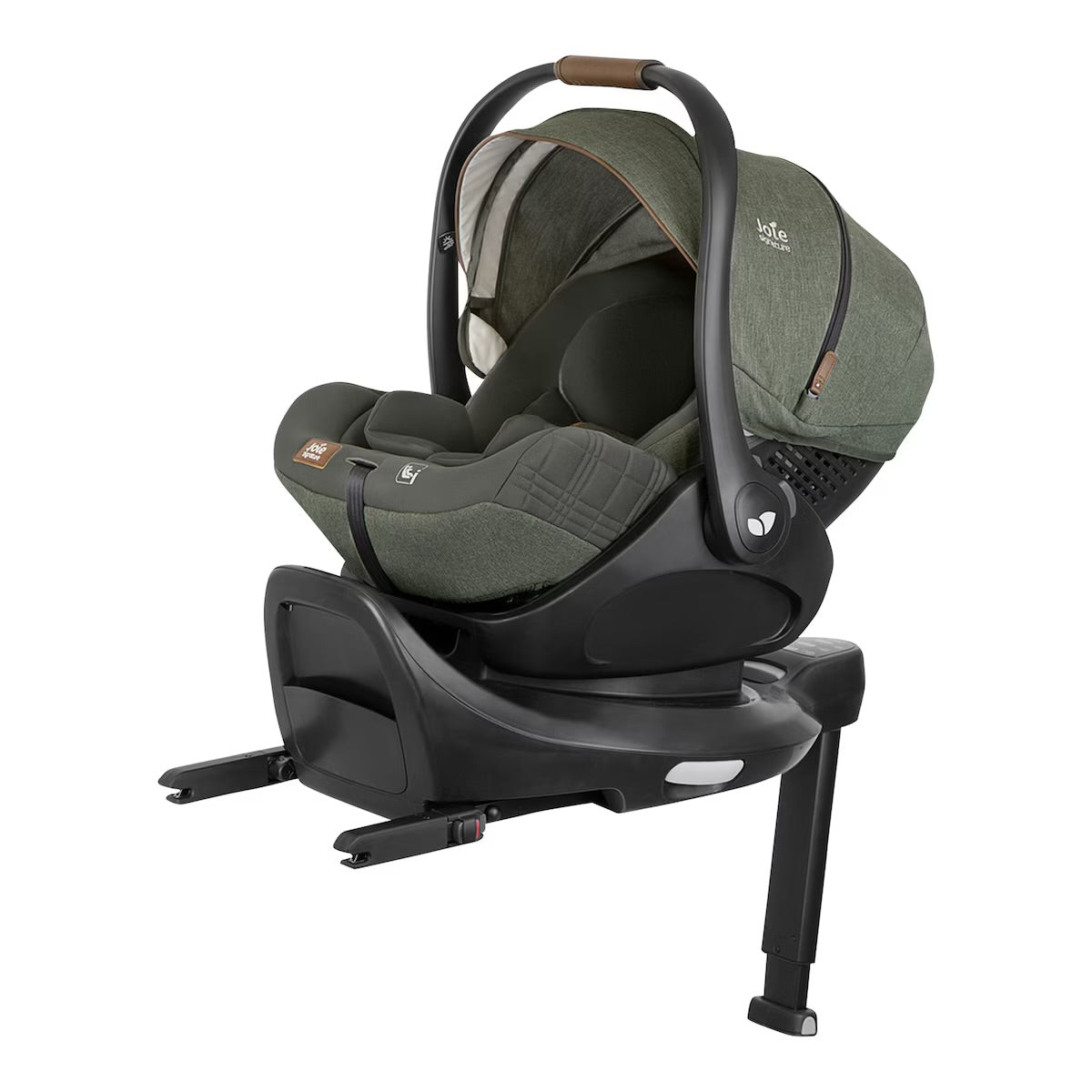 Joie Vinca Travel-Set Bundle 4in1 inkl. Babyschale i-Level Recline pine