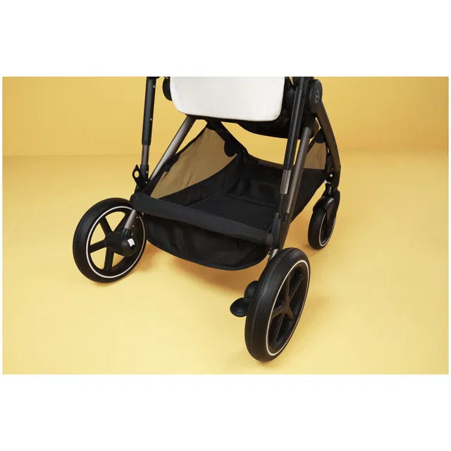 CYBEX Gazelle S Geschwisterkinderwagen moon black black