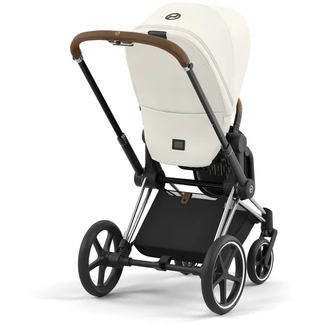 Cybex Priam Travel Bundle-Set 4in1 inkl Cloud T Plus Off White/ Brown /Chrome