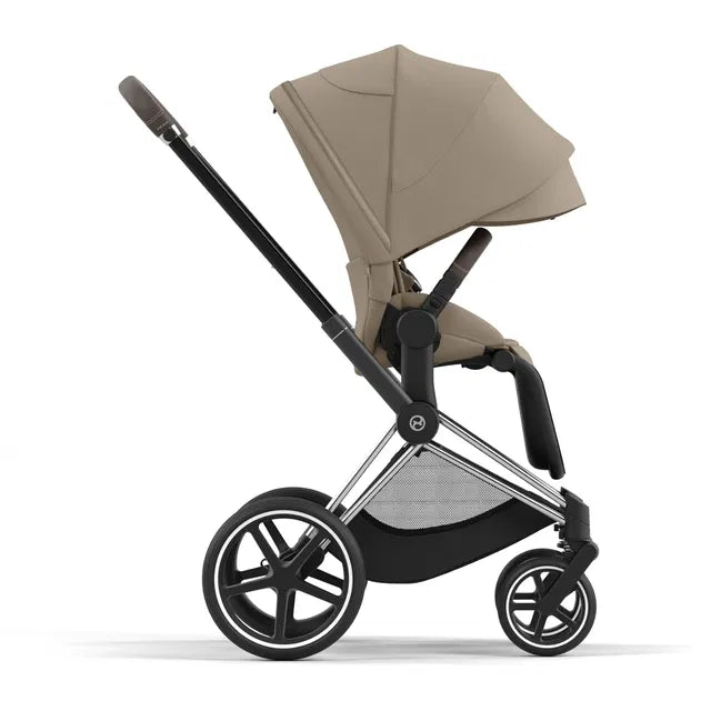 CYBEX Priam 4.0 Chrome Brown Kinderwagen cozy beige beige