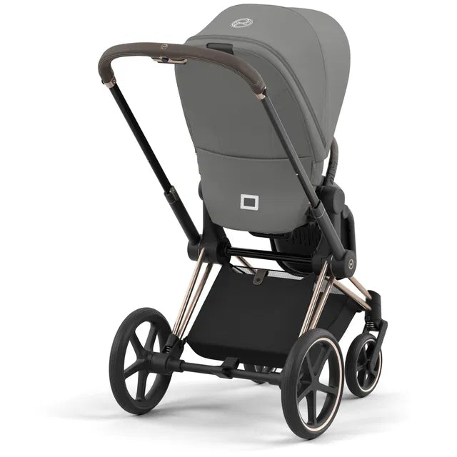 Cybex Priam Rosegold Travel Bundle-Set 4in1 inkl Cloud T Plus Mirage Grey
