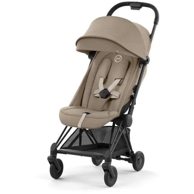 CYBEX Coya Matt Black cozy beige beige