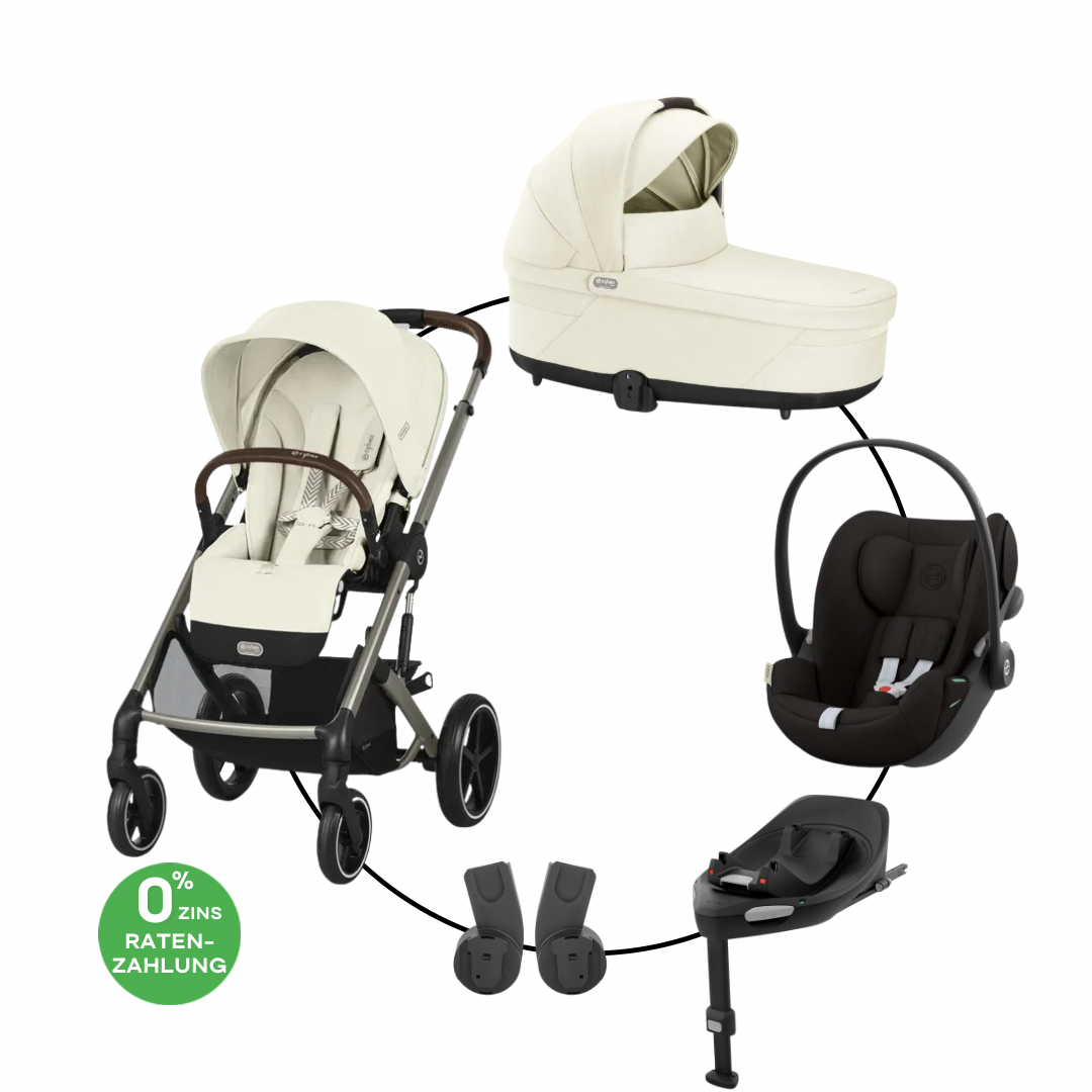 Cybex Balios S Lux Bundle 4in1 inkl. Cloud G i-Size Plus Seashell Beige