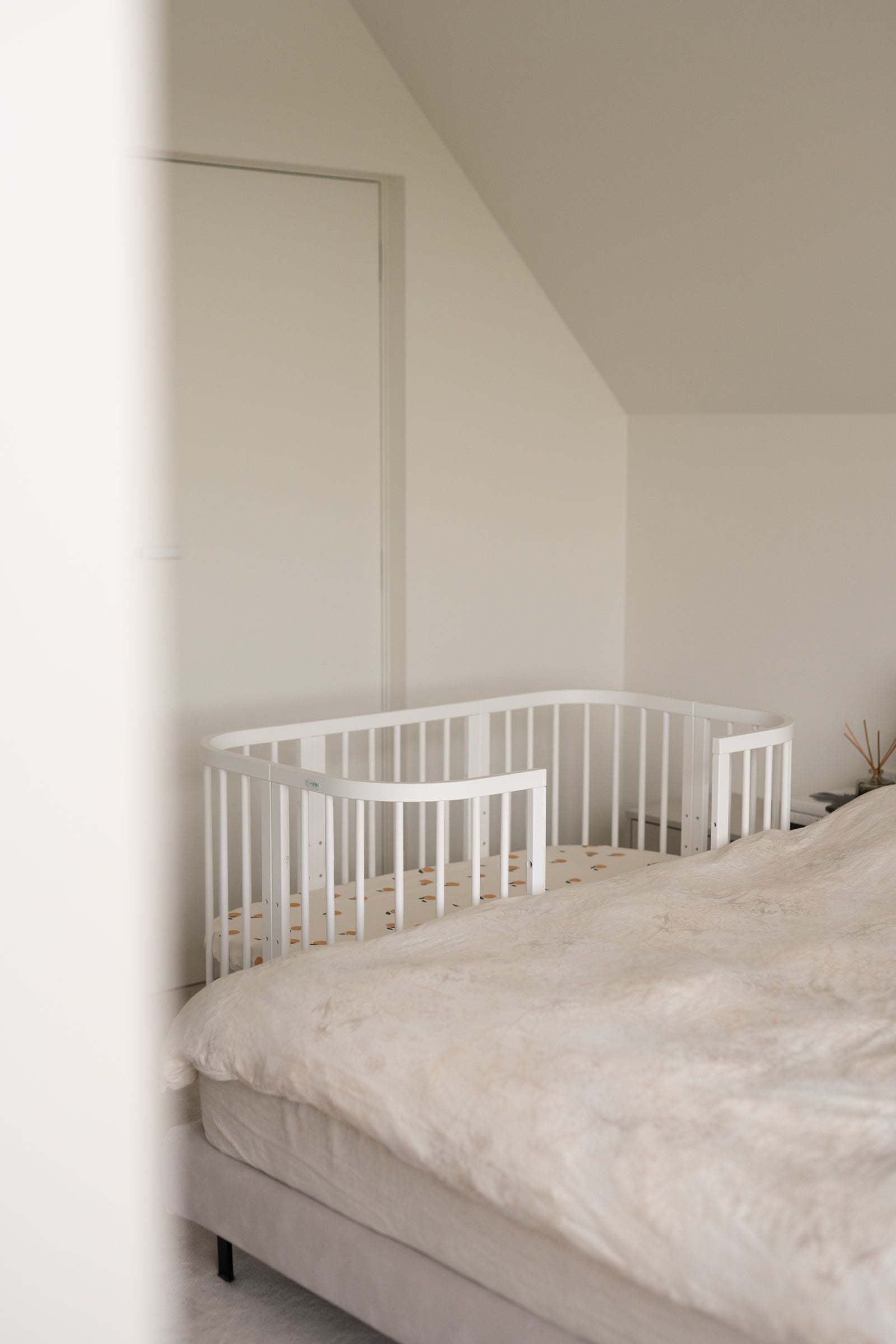 7in1 Babybett Quadi Weiss  – inkl. Matratze