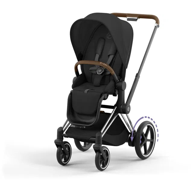 CYBEX ePriam 2.0 Chrome Brown Kinderwagen cozy beige beige