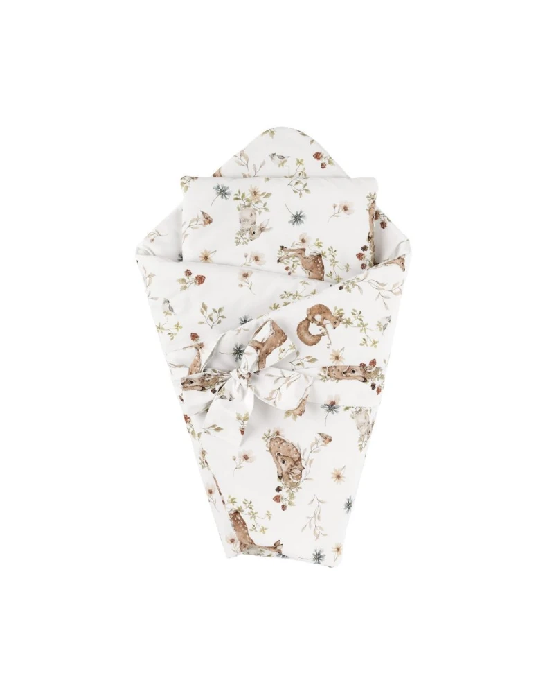 Babyhörnchen 2in1 Decke und Kissen – Ecru Basic