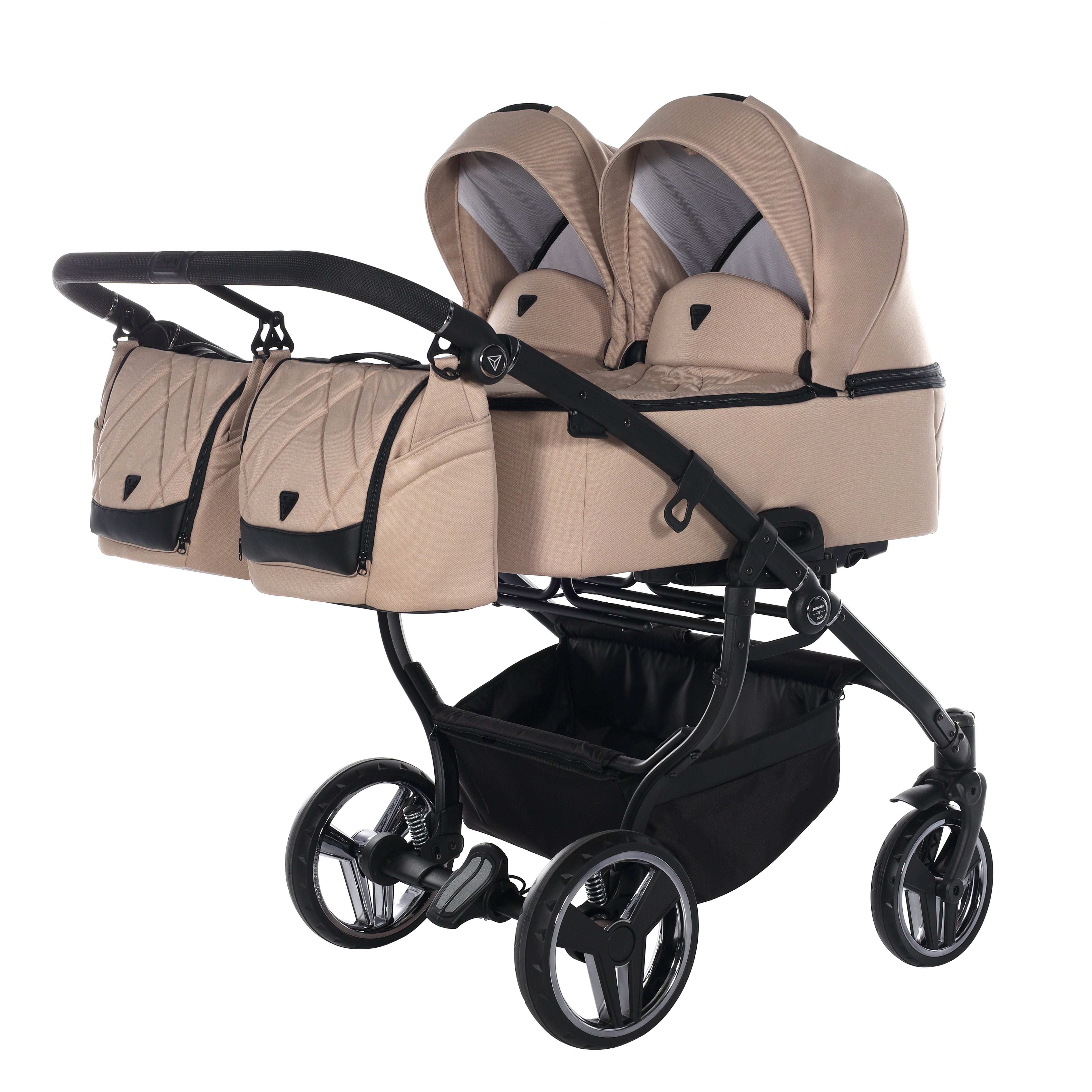 Junama AIR DUO V3 Zwillingswagen 3in1 Beige