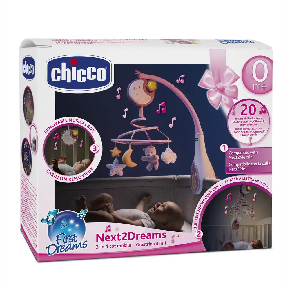 Chicco Next2Dreams Mobile rose 