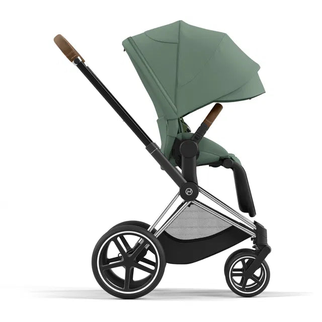 Cybex Priam Travel Bundle-Set 4in1 inkl Cloud T Plus Leaf Green/ Brown /Chrome