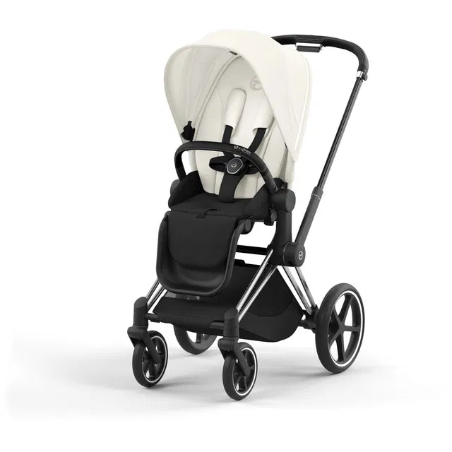 CYBEX Priam 4.0 Chrome Black Kinderwagen cozy beige beige