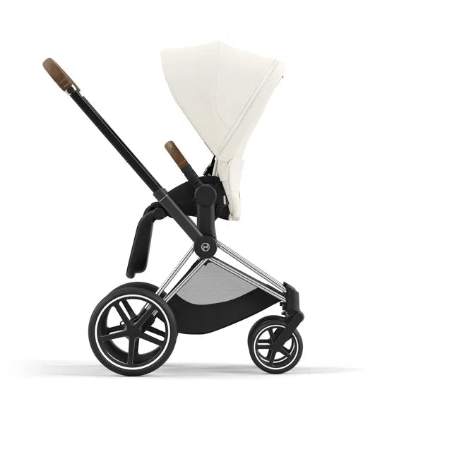 Cybex Priam Travel Bundle-Set 4in1 inkl Cloud T Plus Off White/ Brown /Chrome
