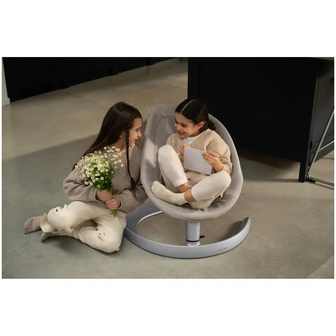 Nuna Babywippe leaf grow mit Spielbügel Teddy