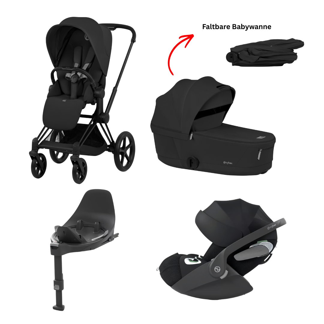 Cybex Priam 2026 Matt Black 4in1 Bundle Sepia Black