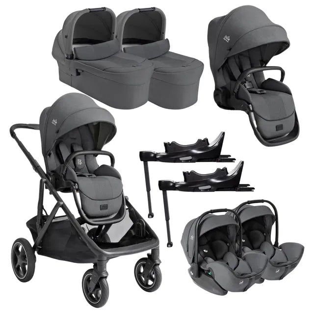 Joie Versiti Signature Twin Set mit i-Level Pro eclipse