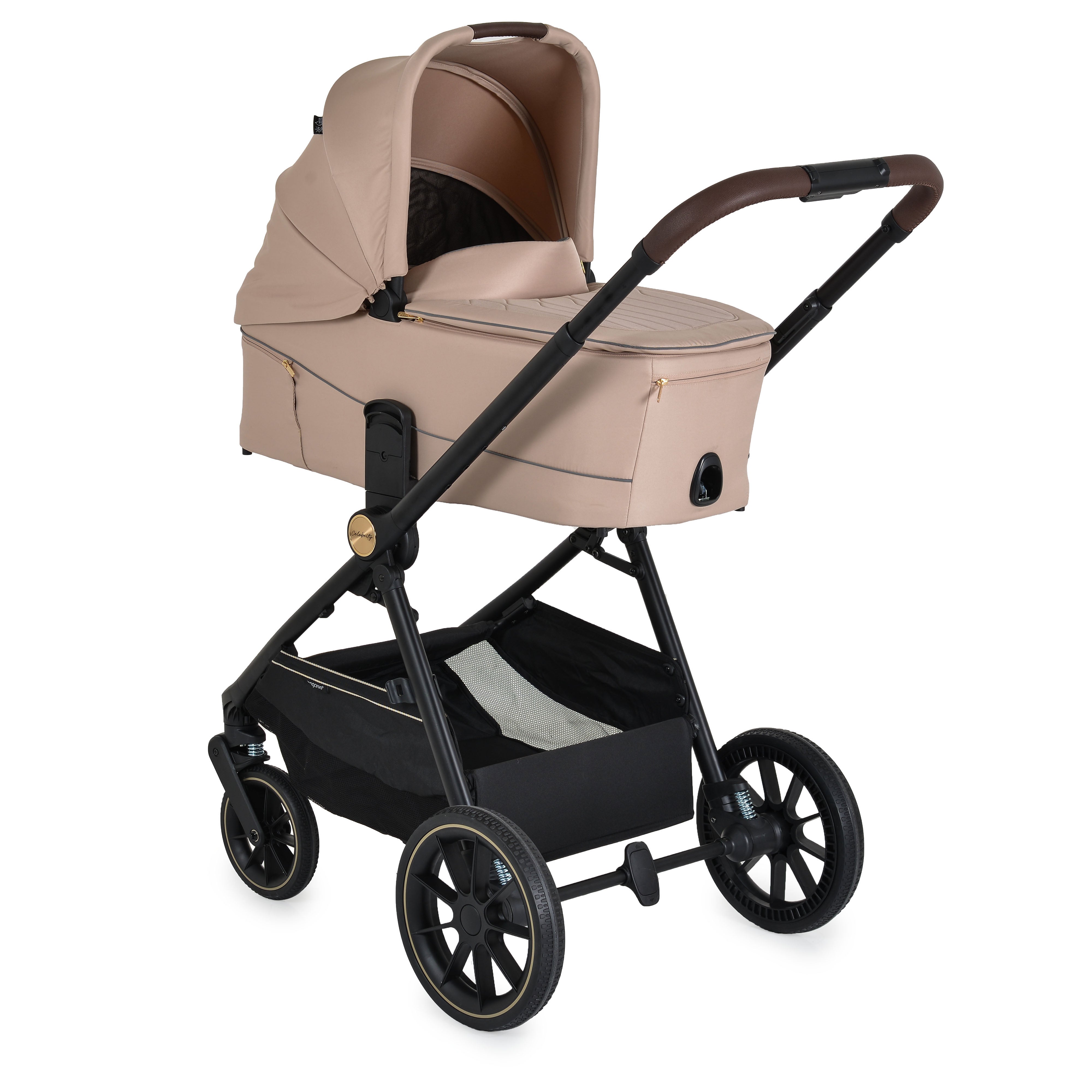 Kinderwagen 3in1 Celebrity Crepe Beige inkl. flachliegendem Autositz