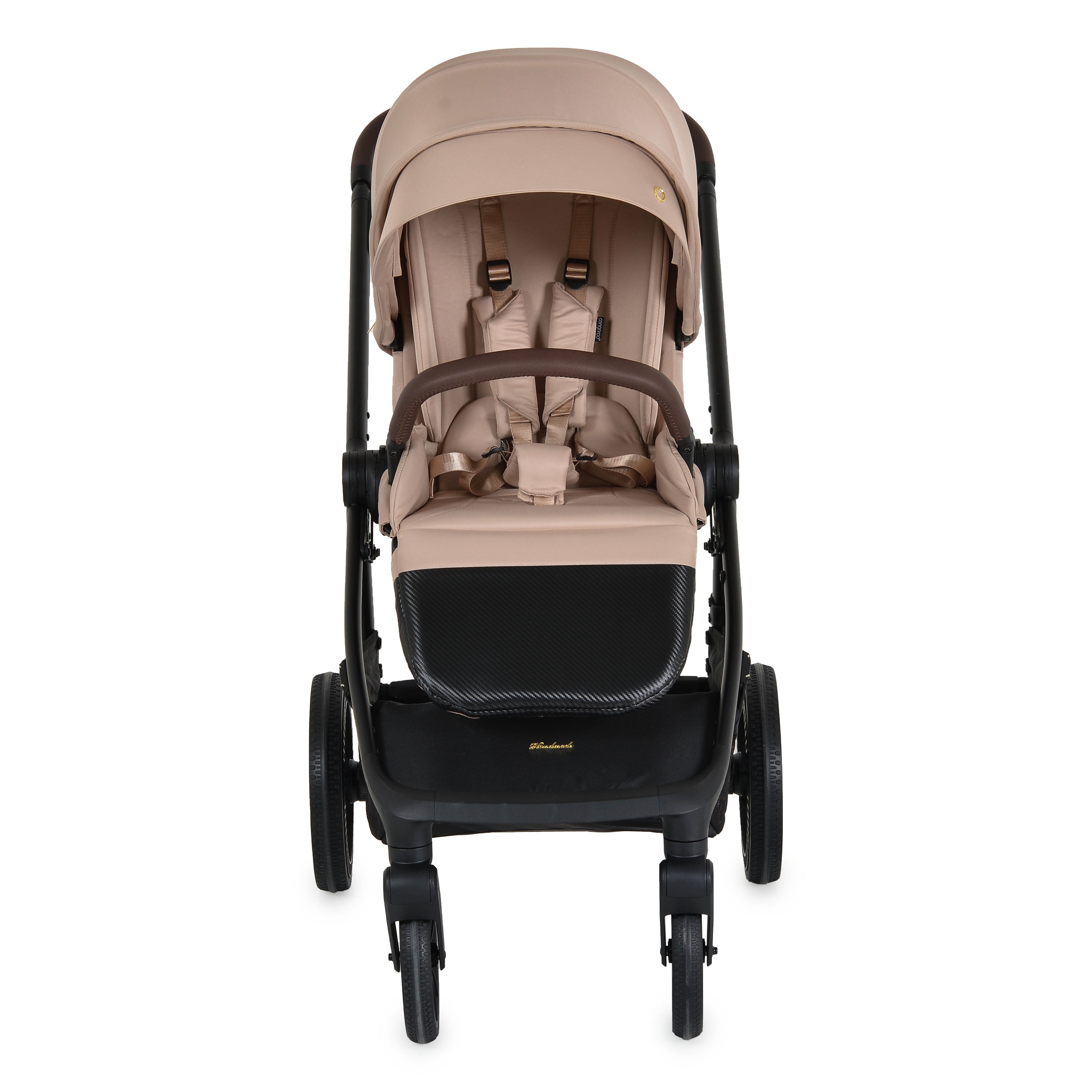 Kinderwagen 3in1 Celebrity Crepe Beige inkl. flachliegendem Autositz